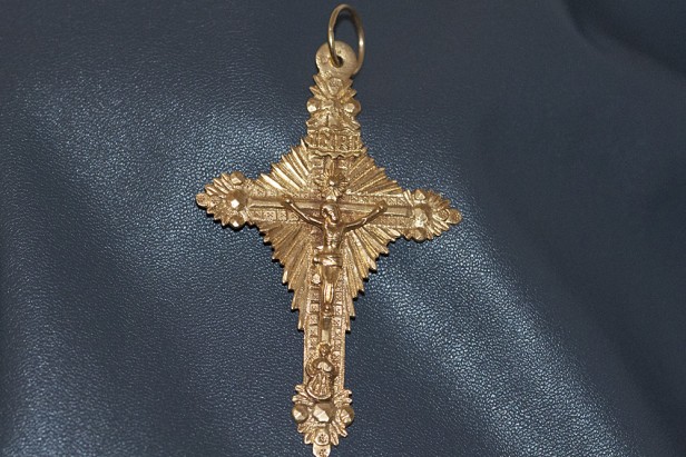Gold crucifix