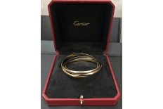 Cartier Trinity Three Tone Gold  Bracelet 