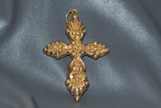 Gold cross