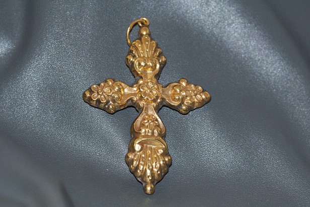 Gold cross