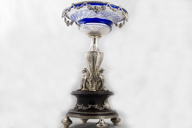 Silver tablecentrepice
