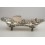 Silver Scissor candle and tray