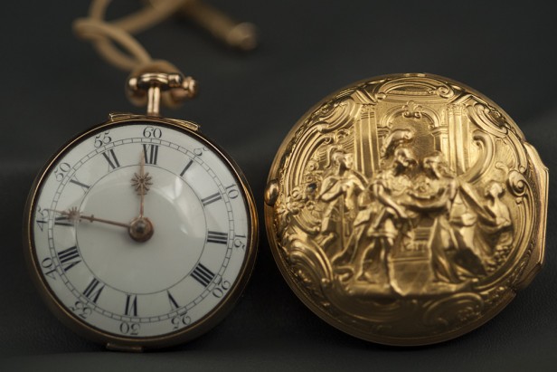 Gold Pocket Watch