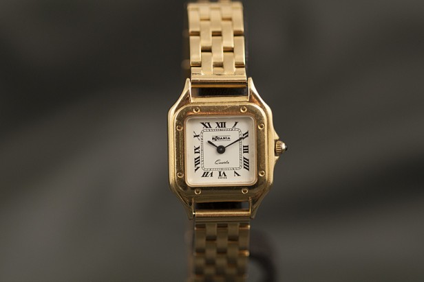 Gold Wristwatch