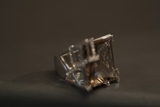 White gold ring
