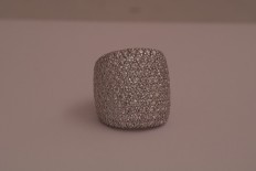 White gold ring