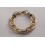 White and yellow gold bracelet