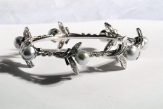 White gold bracelet