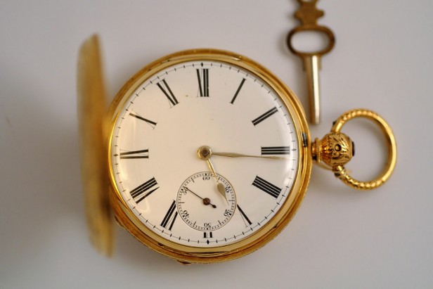 Gold pocketwatch