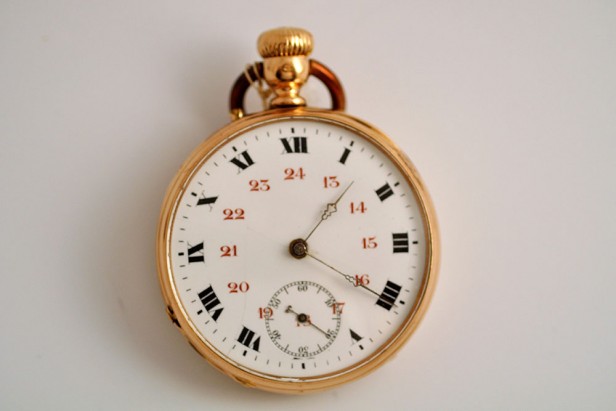 Gold pocketwatch