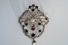 Gold and Silver brooch