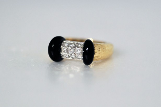 Gold and Diamond Ring by Asprey
