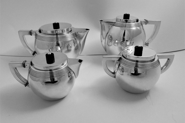 Tea and Coffee Silver Portuguese Set